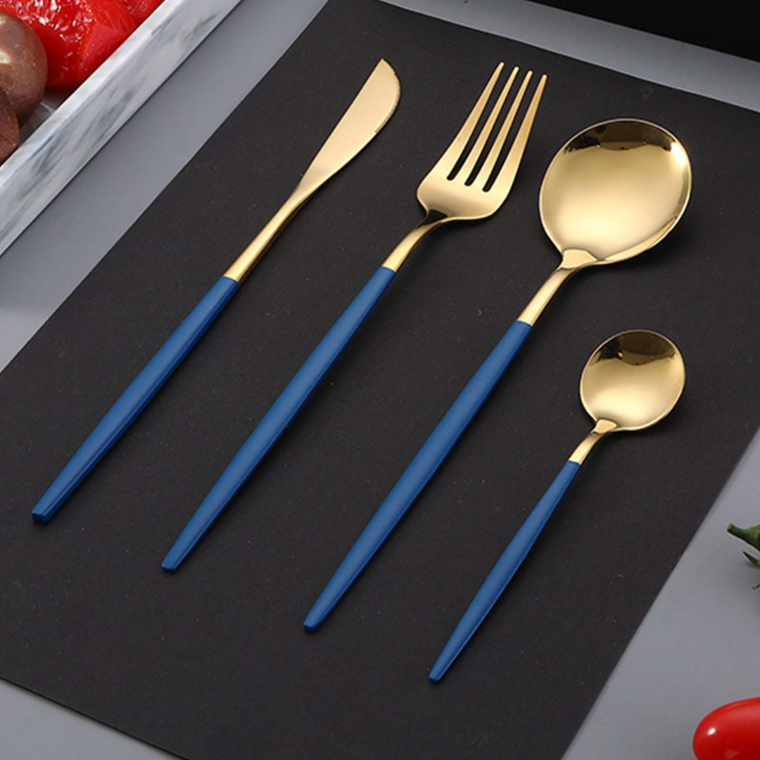 Besteckset Curve Design Edelstahl – Produktansicht elegant